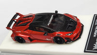 1:64 Veloce Lamborghini Huracan LP610-4 LB Performance Chrome Red. Resin