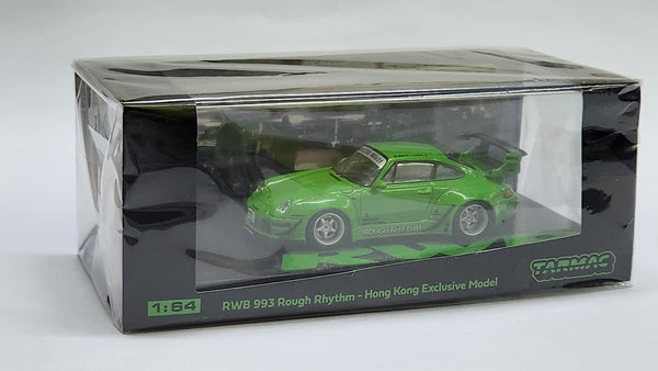 1:64 Tarmac Works Porsche 991 993 Rough Rhythm Hong Kong Esclusive Diecast.