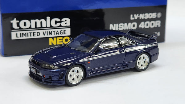 1:64 Tomica Limited Vintage Tomytec LV-305c Nissan Skyline GT-R R33 NISMO 400R Blue.