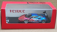 1:64 Veloce Ferrari 488 GTB LB Performance LBWK Red Bull Resin