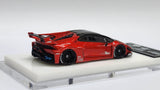 1:64 Veloce Lamborghini Huracan LP610-4 LB Performance Chrome Red. Resin