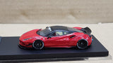 1:64 Veloce Ferrari 488 GTB LB Performance LBWK Italian Red Resin