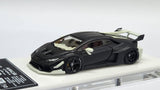 1:64 Veloce Lamborghini LP610-4 LB Performance Matt Black Glow in the dark. Resin