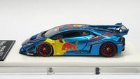 1:64 Veloce Lamborghini LP610-4 Red Bull Chrome Blue. Resin