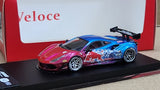 1:64 Veloce Ferrari 488 GTB LB Performance LBWK Red Bull Resin