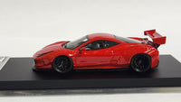 1:64 Veloce Ferrari 458 Italian LBWK Liberty Walk Red GT Wing. 08/20