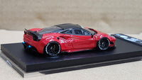 1:64 Veloce Ferrari 488 GTB LB Performance LBWK Italian Red Resin