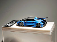 1:64 Veloce Lamborghini Huracan LP610-4 Liberty Walk Matt Blue. Resin