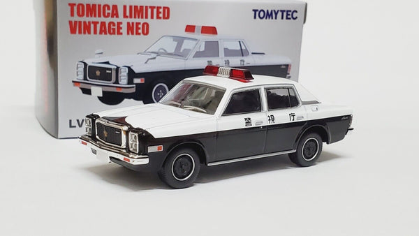 1:64 Tomica Limited Vintage Tomytec LV-N26b Mazda Luce Legato Police Car