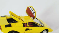 1:64 Tomica Limited Vintage Tomytec Lamborghini Countach LP400 Yellow. Diecast