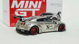 1:64 Mini GT X Sinopec Hong Kong Exclusive Nissan Skyline GT-R R35 LB Works LBWK #205