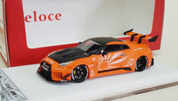 Veloce Nissan Skyline GT-R R35 35GT RR LB Performance.Zero Fighter Matt Milltary Orange 1:64 - hiltawaytoyhk