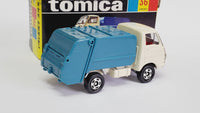 Tomica 36 Isuzu ELF Garbage Truck Made in Japan - hiltawaytoyhk