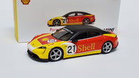 Mini GT X Shell Station Hong Kong Exclusive Porsche Taycan Turbo S #263 1:64