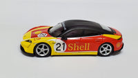 Mini GT X Shell Station Hong Kong Exclusive Porsche Taycan Turbo S #263 1:64