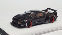 1:64 Veloce Honda NSX NA1 LB Performance Black with aluminum rims