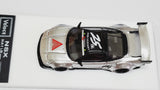 1:64 Veloce Honda NSX NA1 LB Performance Advan Matt Chrome Gravel Silver. VL524