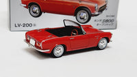 1:64 Tomica Limited Vintage LV-200a Honda S800 Red Open Top