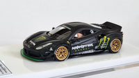 1:64 Veloce Ferrari 488 GTB LB Performance Monster Matt Black VL03b08.