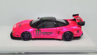 1:64 Veloce Honda NSX NA1 LB Performance Chrome Fluorescence Pink Monster.