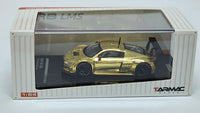 1:64 Tarmac Audi R8 LMS Plain Chrome Gold (Original from factory. Never released)