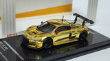 1:64 Tarmac Audi R8 LMS Plain Chrome Gold (Original from factory. Never released)