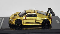 1:64 Tarmac Audi R8 LMS Plain Chrome Gold (Original from factory. Never released)