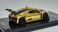 1:64 Tarmac Audi R8 LMS Plain Chrome Gold (Original from factory. Never released)