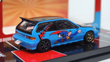 1:64 Inno64 Honda Civic EF9 No good racing Superman JDM Diecast