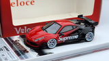 1:64 Veloce Ferrari 488 GTB Supreme Red/Black LB Performance. Resin.