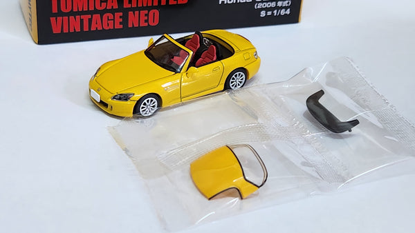 1:64 Tomica Limited Vintage Tomytec LV-N280b Honda S2000 2006 Yellow Diecast