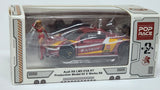 1:64 Pop race Audi R8 LMS EVA RT Model-02 X ATEAM with figure Diecast