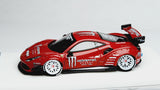 1:64 Veloce Ferrari 488 GTB Ultra Red Monster LB Performance Resin