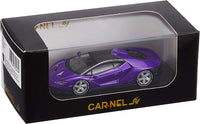 Kyosho CARNEL Lamborghini Centenario Violet CN640026. 1:64