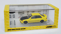 Inno64 Honda Civic EG6 Ferio SiR Yellow. Hong Kong edition. - hiltawaytoyhk