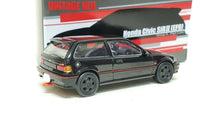 Tomica Limited Vintage Neo Honda Civic SiR II EF9 Black. Hong Kong exclusive. - hiltawaytoyhk