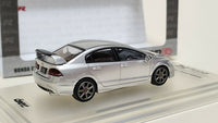 Inno64 Honda Civic FD2 Type R Silver. - hiltawaytoyhk