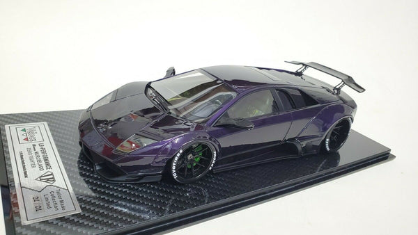 Veloce Lamborghini Murcielago Deep Purple LB Performance Resin. 1:18 - hiltawaytoyhk