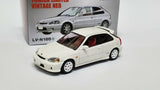 Tomica Limited Vintage NEO Tomytec LV-N165c Honda Civic EK9 Type R 1999 White.  1:64 - hiltawaytoyhk