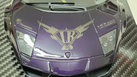 Veloce Lamborghini Murcielago Deep Purple LB Performance Resin. 1:18 - hiltawaytoyhk