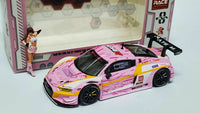 Pop race Audi R8 LMS EVA RT Production Model Custom TYPE-08 X Works R8. 1:64