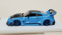 Veloce Nissan Skyline GT-R R35 35GT RR LB Performance. Sky Blue. Resin. 1:64 - hiltawaytoyhk