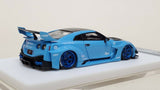 Veloce Nissan Skyline GT-R R35 35GT RR LB Performance. Sky Blue. Resin. 1:64 - hiltawaytoyhk