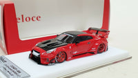 Veloce Nissan Skyline GT-R R35 35GT RR LB Performance. Italian Red. Resin. 1:64 - hiltawaytoyhk